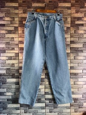 Vintage Rockies 15x29 Hand Tailored Light Blue Women's High-Rise Jeans